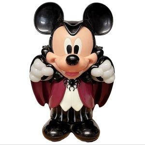 Vampire Mickey Popcorn Bucket Glow in the Dark Walt Disney Parks Halloween Party